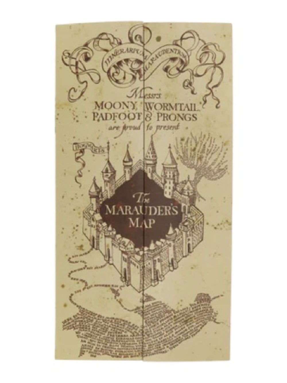 Harry Potter WWOHP Universal Studios BRAND NEW Sealed The Marauder’s Map